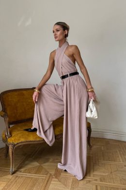 Комбінезон   Ajoure (ТУРЦІЯ) S , M (беж)