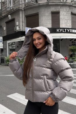 Пуховик VERTEX : S, M, L, XL (кашемір беж)